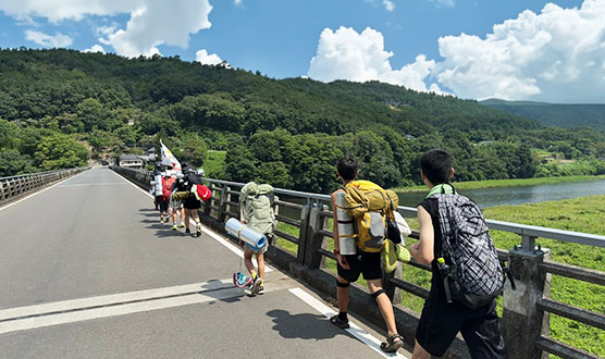 夏のガキ大将の森キャンプ