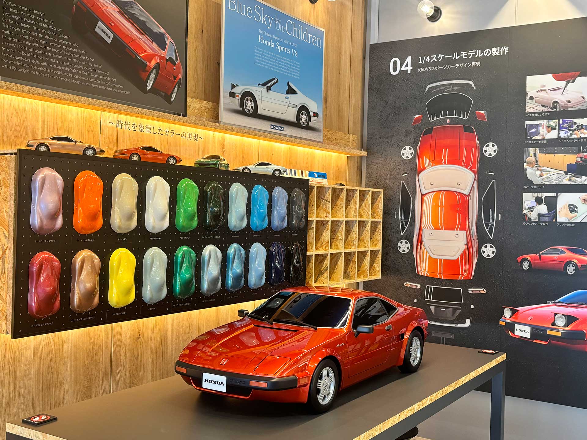 歴史に埋もれたスポーツカー／1974年　V8ミッドシップスポーツカー