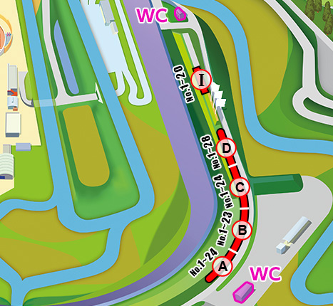Oval Course Side Camp Stay Parking Ticket