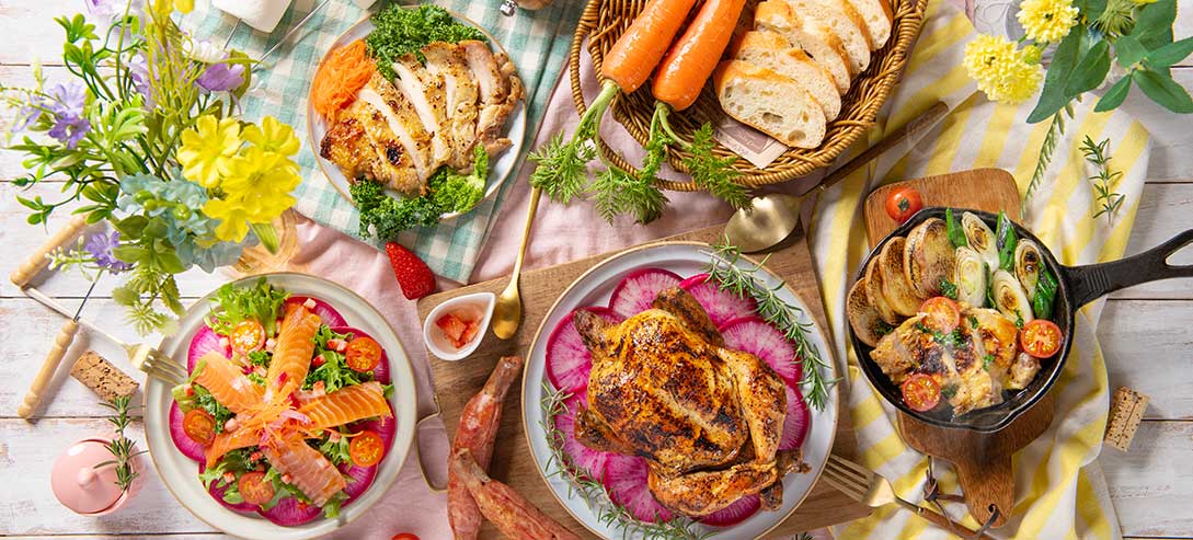 Roasted Chicken BBQ Plan