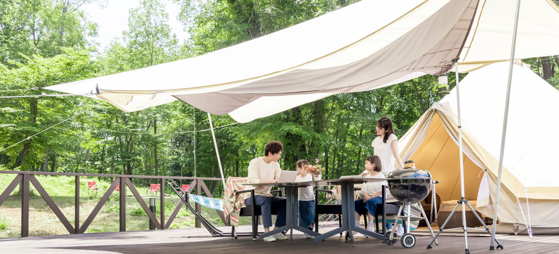 Bell Tent Forest Terrace