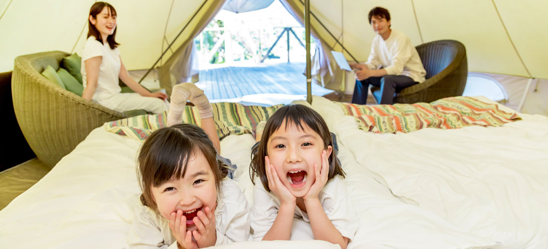 Bell Tent Forest Terrace