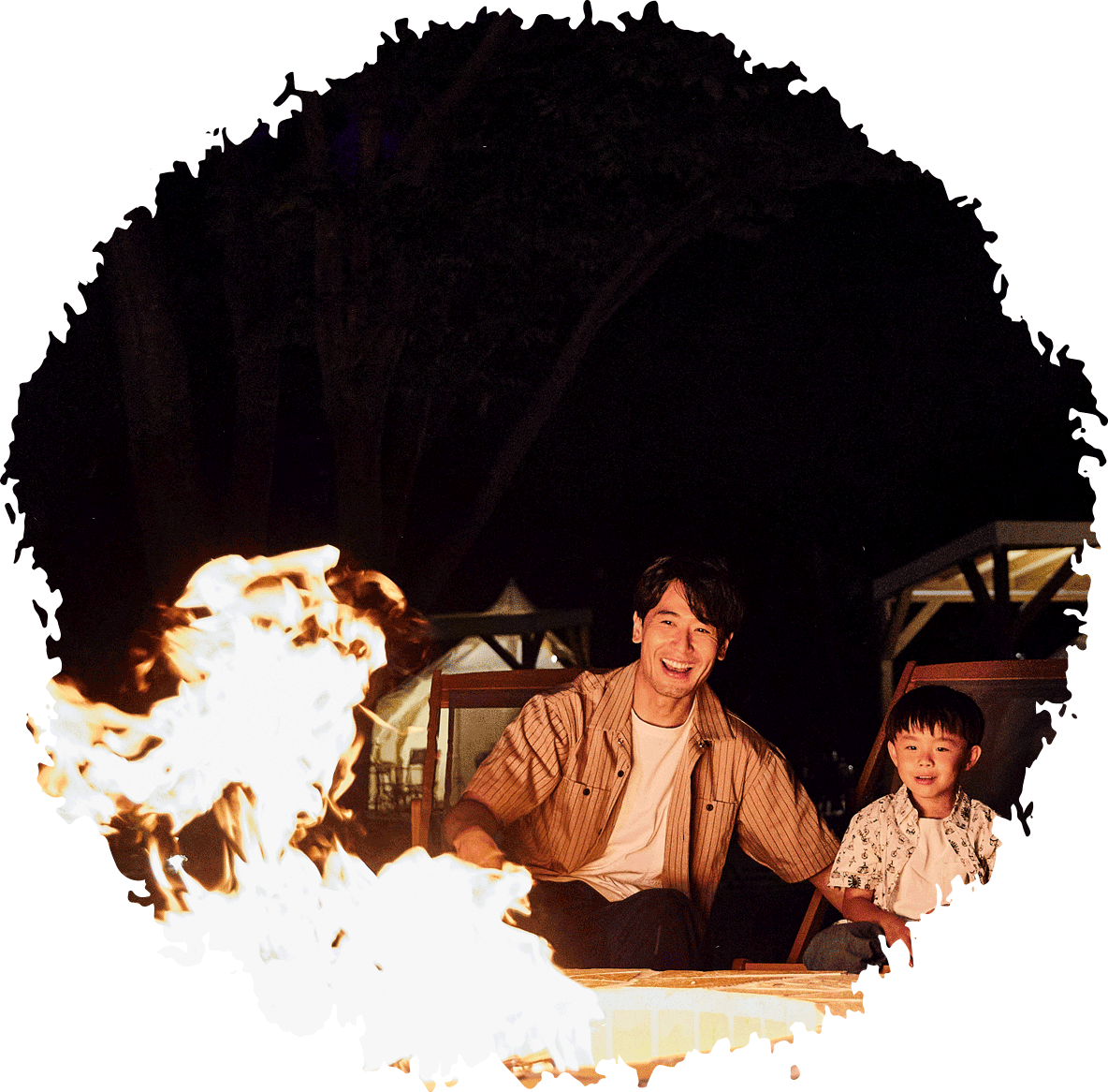 Starry sky, birds singing. Enjoy the ultimate outdoor experience in a comfortable forest.