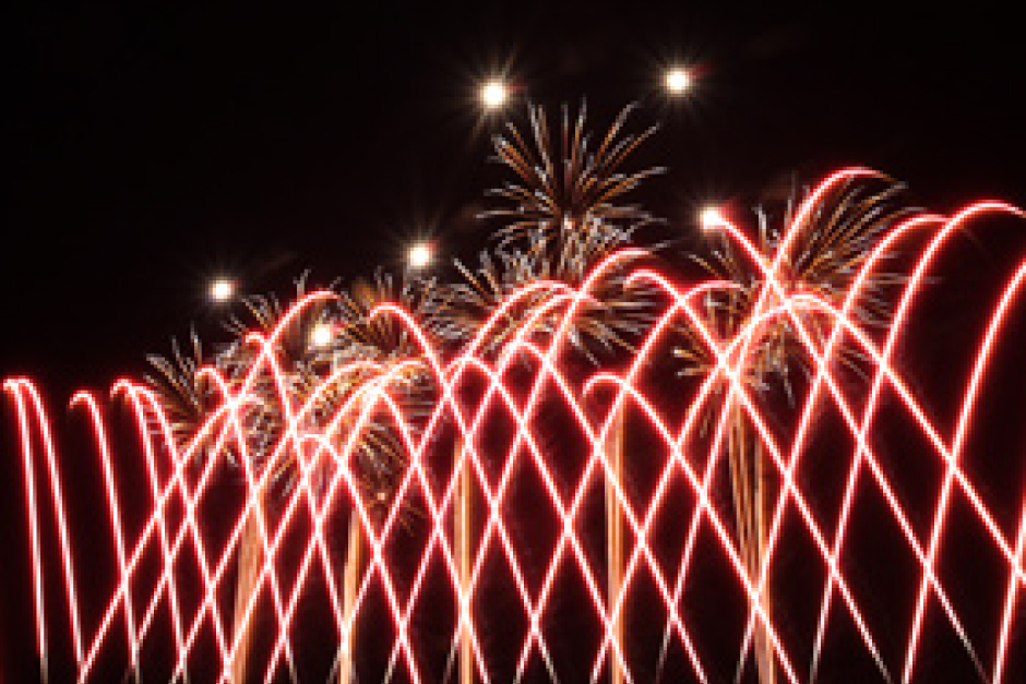 Feature 2: Music Fireworks Synchronized with Music