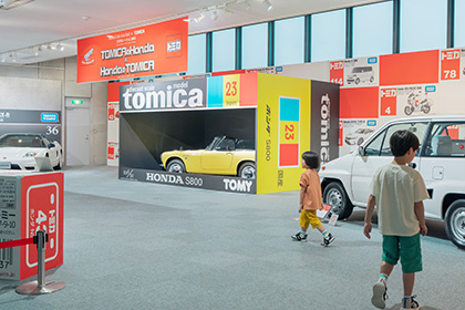 Honda Collection Hall × TOMICA Collaboration Exhibition Honda's Tomica × Tomica's Honda