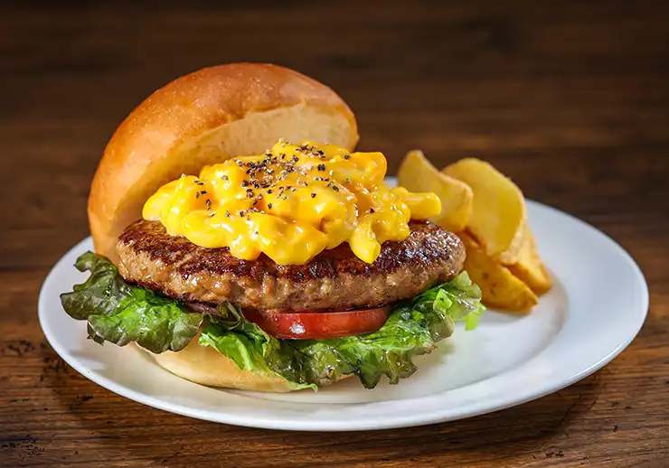 Mac and Cheese Burger