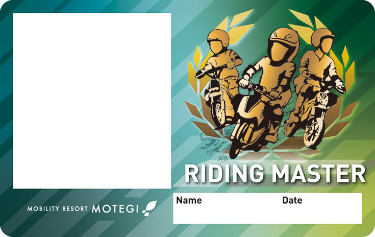 Riding Master Card