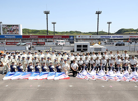 Collaboration performance by Tochigi Police & Ibaraki Police Music Corps
