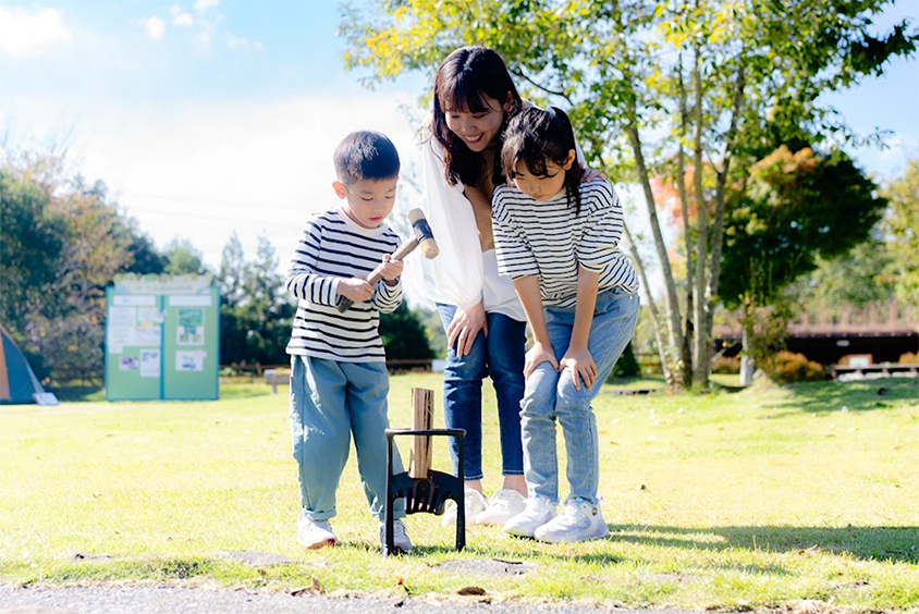 Experience making s'mores by the campfire!