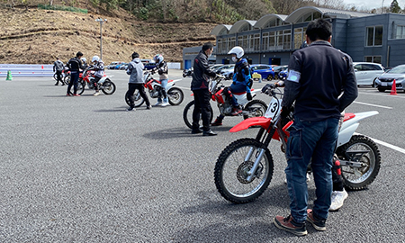 First Bike Experience for Junior High School Students