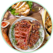 TボーンステーキBBQ