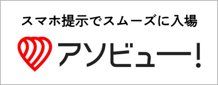 スマホ提示でスムーズに入場 アソビュー！