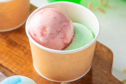 森のジェラテリア ROCCOのジェラートをシングルからダブルに！ダブル無料アップグレードチケット