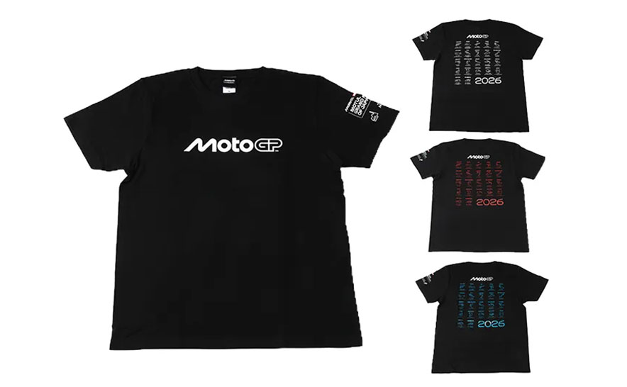 2026MotoGP&trade; NEW ロゴTシャツ ワールドサーキット
