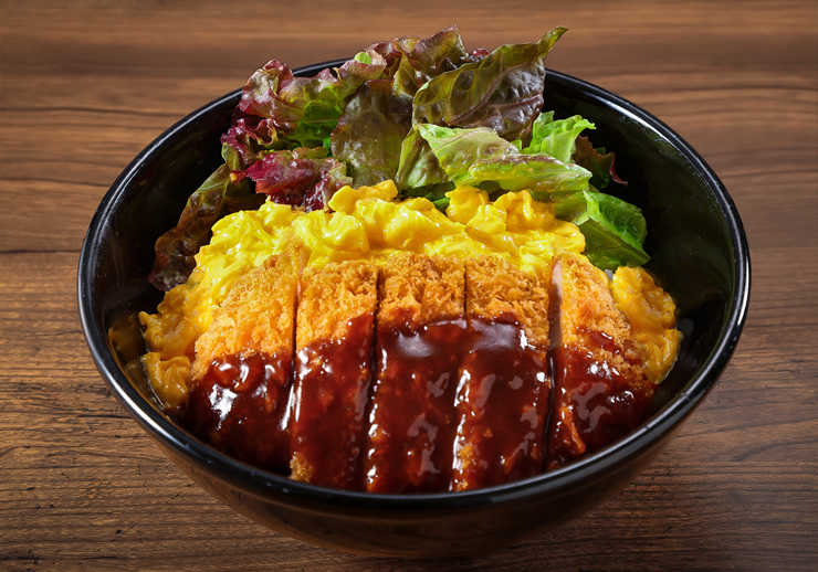 デミみそカツDON