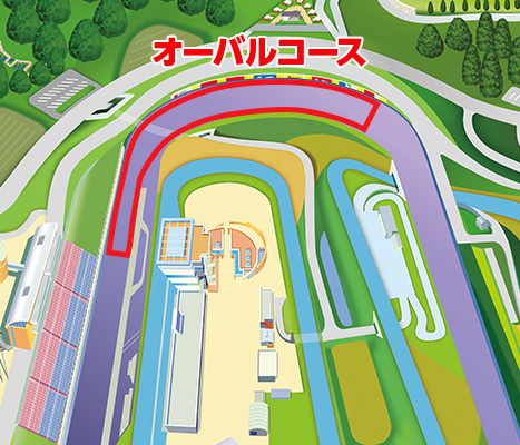 オーバルコース駐車券