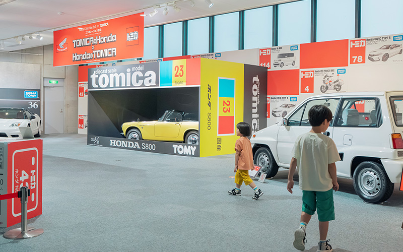 Honda Collection Hall × TOMICA コラボレーション展示