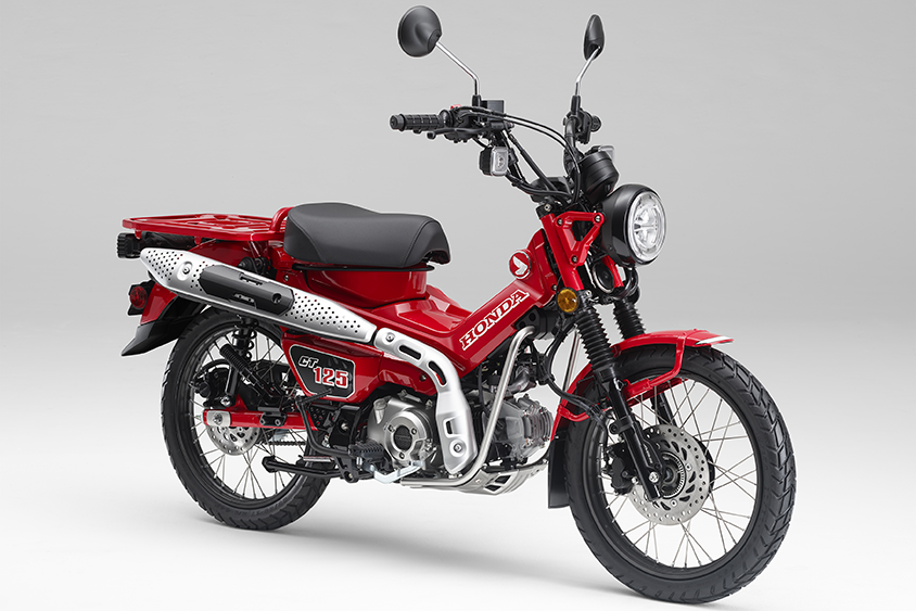 ハンターカブCT125またがり体験