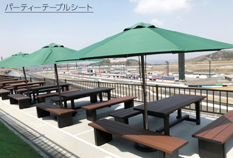 ビクトリーコーナーテラス パーティーシート