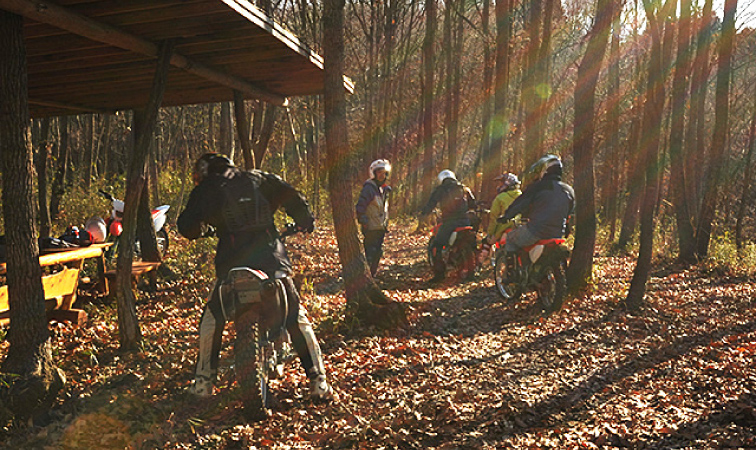 林道トレッキングエンジョイ