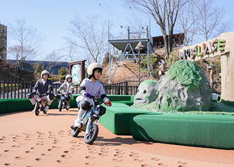 RINDOBIKEやパークアトラクション