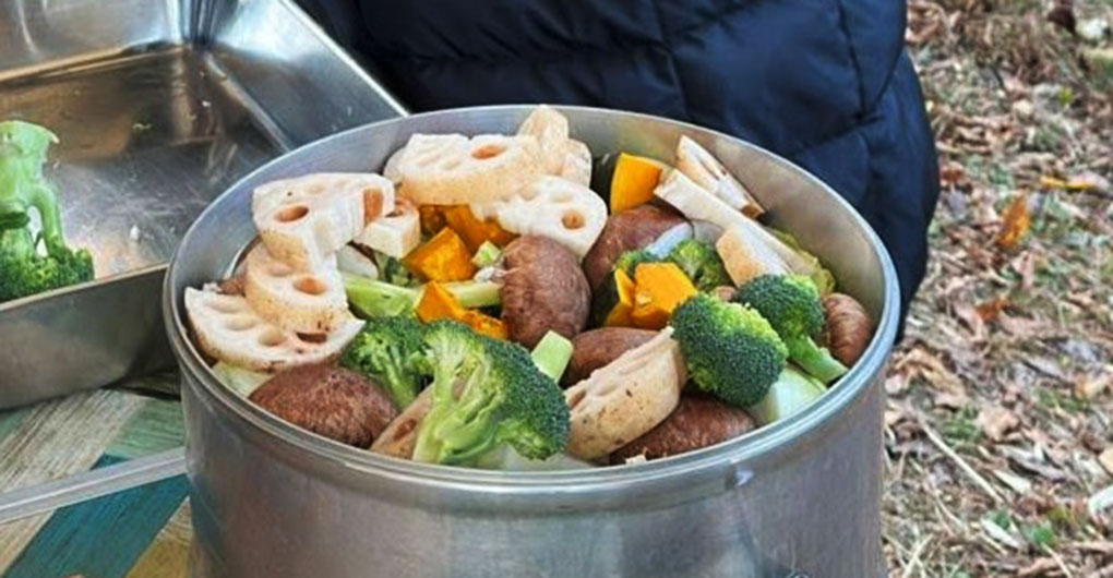 調皮小霸王家庭露營~享受秋季美味的營火篇~