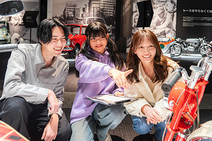 問答挑戰～目標！Honda Collection Hall博士！～