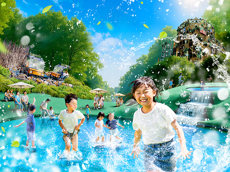 森林的潺潺流水聲