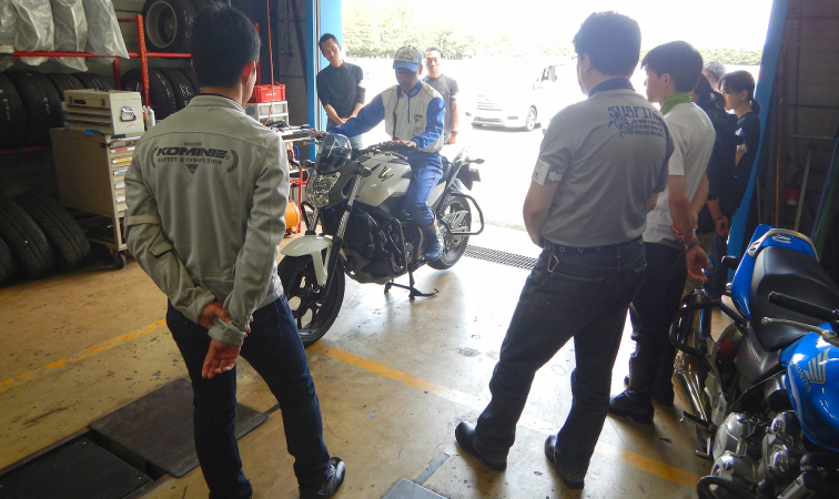 點檢・姿勢說明